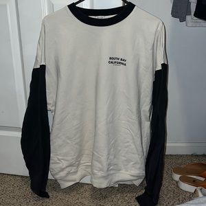 Brandy Melville color block crewneck